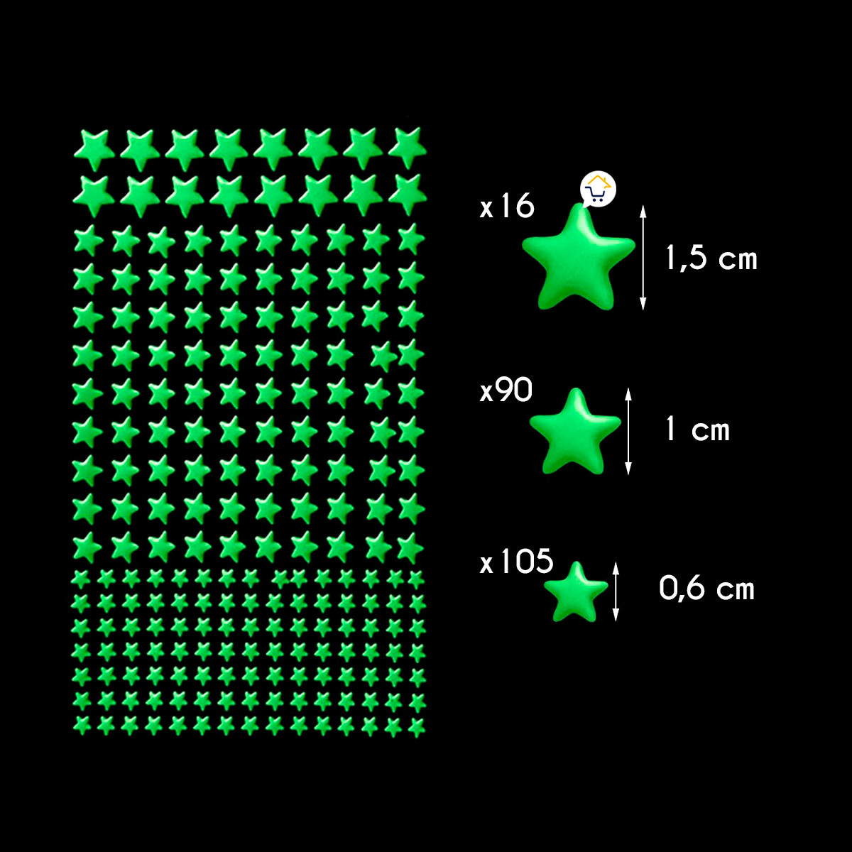 Miniatura 4 de Estrellas Luminosas ESTX211